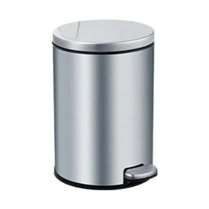 Metal Trash Can