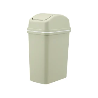 Durable Swing Lid Trash Can